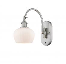Innovations Lighting 518-1W-SN-G91 - Fenton - 1 Light - 7 inch - Brushed Satin Nickel - Adjustable Swing Arm