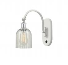Innovations Lighting 518-1W-WPC-G2511 - Caledonia - 1 Light - 5 inch - White Polished Chrome - Adjustable Swing Arm