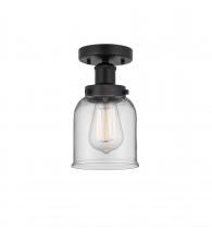 Innovations Lighting 616-1F-BK-G52 - Bell - 1 Light - 5 inch - Matte Black - Semi-Flush Mount