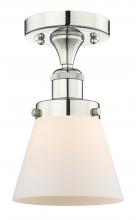 Innovations Lighting 616-1F-PN-G61 - Cone - 1 Light - 6 inch - Polished Nickel - Semi-Flush Mount