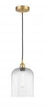 Innovations Lighting 616-1P-SG-G559-8CL - Bridal Veil - 1 Light - 5 inch - Satin Gold - Cord hung - Mini Pendant