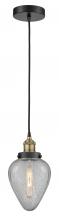 Innovations Lighting 616-1PH-BAB-G165 - Geneseo - 1 Light - 7 inch - Black Antique Brass - Multi Pendant