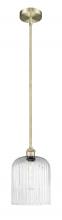 Innovations Lighting 616-1S-AB-G559-8SDY - Bridal Veil - 1 Light - 5 inch - Antique Brass - Cord hung - Mini Pendant