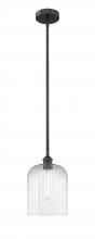 Innovations Lighting 616-1S-BK-G559-8CL - Bridal Veil - 1 Light - 5 inch - Matte Black - Cord hung - Mini Pendant