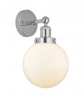 Innovations Lighting 616-1W-PC-G201-8 - Beacon - 1 Light - 8 inch - Polished Chrome - Sconce