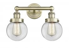 Innovations Lighting 616-2W-AB-G202-6 - Beacon - 2 Light - 15 inch - Antique Brass - Bath Vanity Light