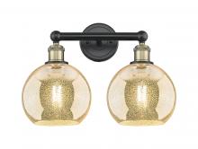 Innovations Lighting 616-2W-BAB-G128-8 - Athens - 2 Light - 17 inch - Black Antique Brass - Bath Vanity Light