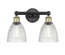 Innovations Lighting 616-2W-BAB-G382 - Castile - 2 Light - 15 inch - Black Antique Brass - Bath Vanity Light