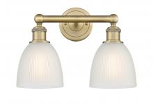 Innovations Lighting 616-2W-BB-G381 - Castile - 2 Light - 15 inch - Brushed Brass - Bath Vanity Light