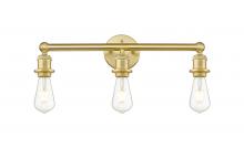 Innovations Lighting 616-3W-SG - Edison - 3 Light - 20 inch - Satin Gold - Bath Vanity Light