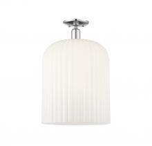 Innovations Lighting 716-1C-PC-G559-12GWH - Bridal Veil - 1 Light - 12 inch - Polished Chrome - Semi-Flush Mount