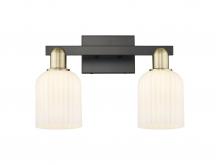 Innovations Lighting 716-2W-BAB-G559-5GWH - Bridal Veil - 2 Light - 16 inch - Black Antique Brass - Bath Vanity Light