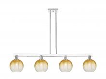 Innovations Lighting 716-4I-PC-G483-8AM - Brookhaven Globe - 4 Light - 48 inch - Polished Chrome - Cord hung - Island Light