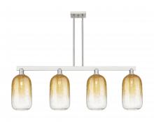 Innovations Lighting 716-4I-SN-G482-7AM - Brookhaven Cloche - 4 Light - 48 inch - Brushed Satin Nickel - Cord hung - Island Light