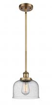 Innovations Lighting 916-1S-BB-G74 - Bell - 1 Light - 8 inch - Brushed Brass - Mini Pendant