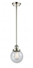 Innovations Lighting 916-1S-PN-G204-6 - Beacon - 1 Light - 6 inch - Polished Nickel - Mini Pendant