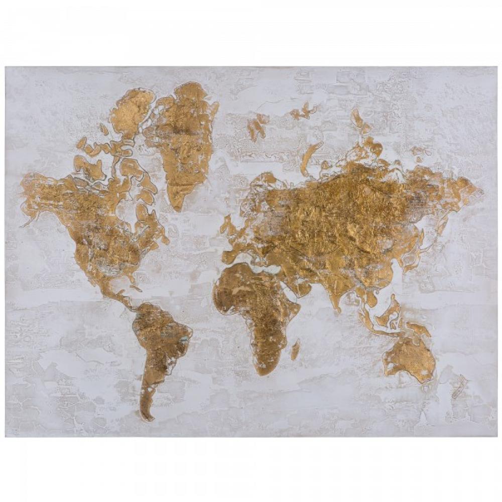Map in Gold