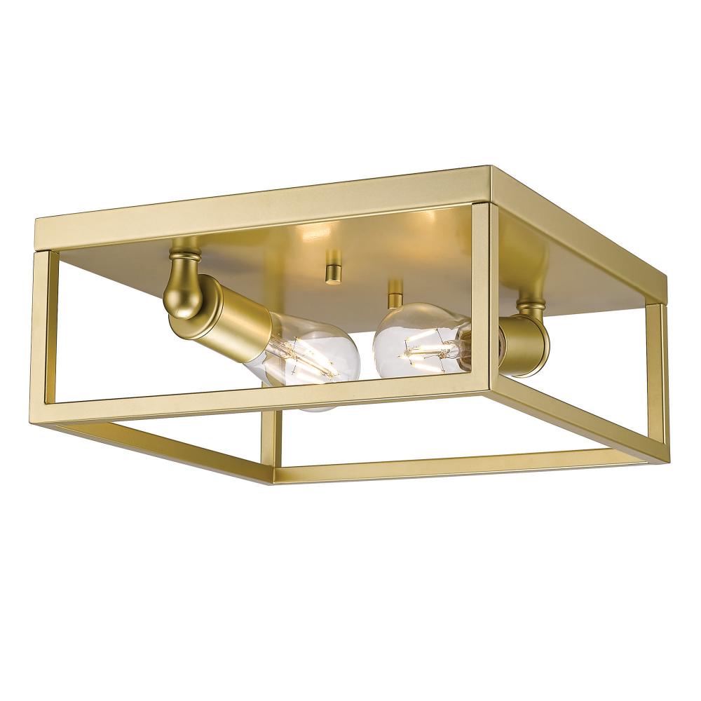Wesson Flush Mount Olympic Gold