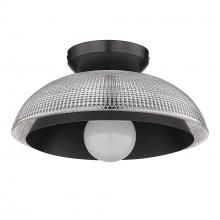 Golden 0309-FM BLK-RPG - Flush Mount