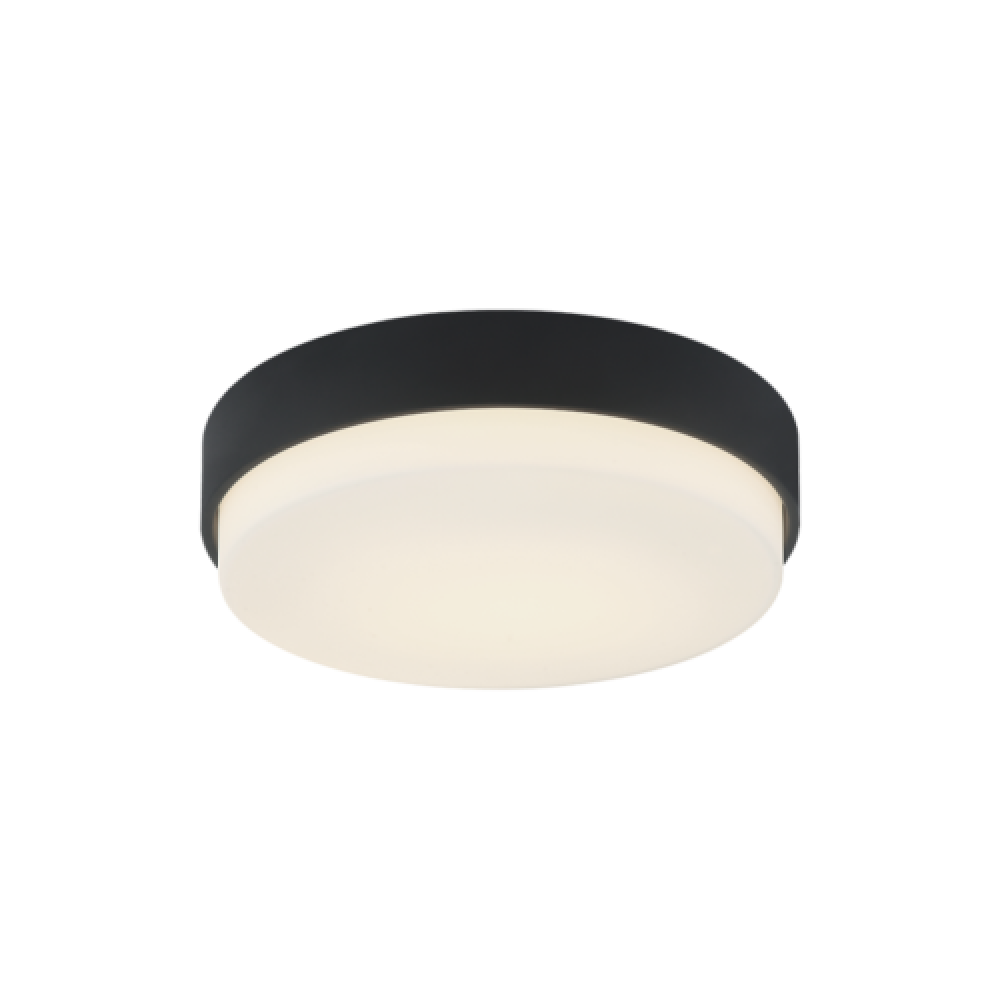 Quintz Matte Black Ceiling Mount