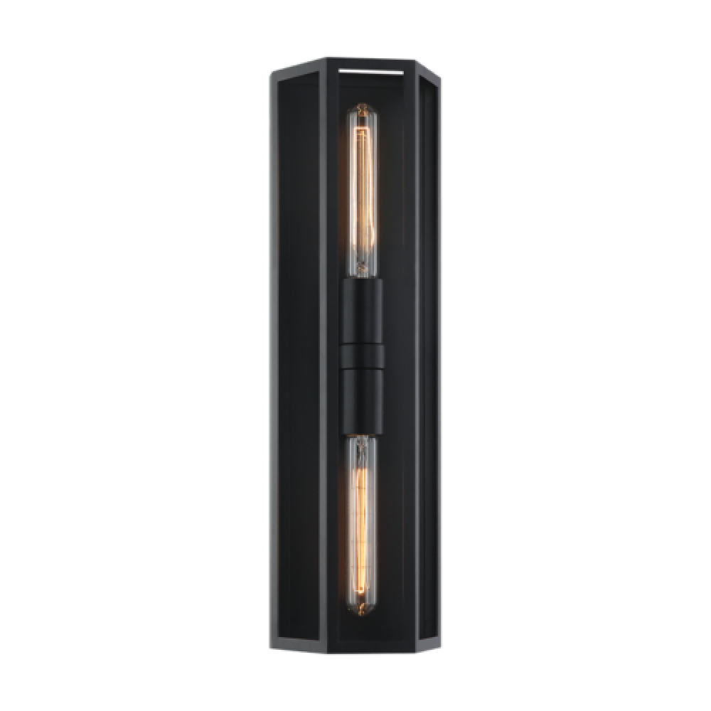 Creed Matte Black Wall Sconce