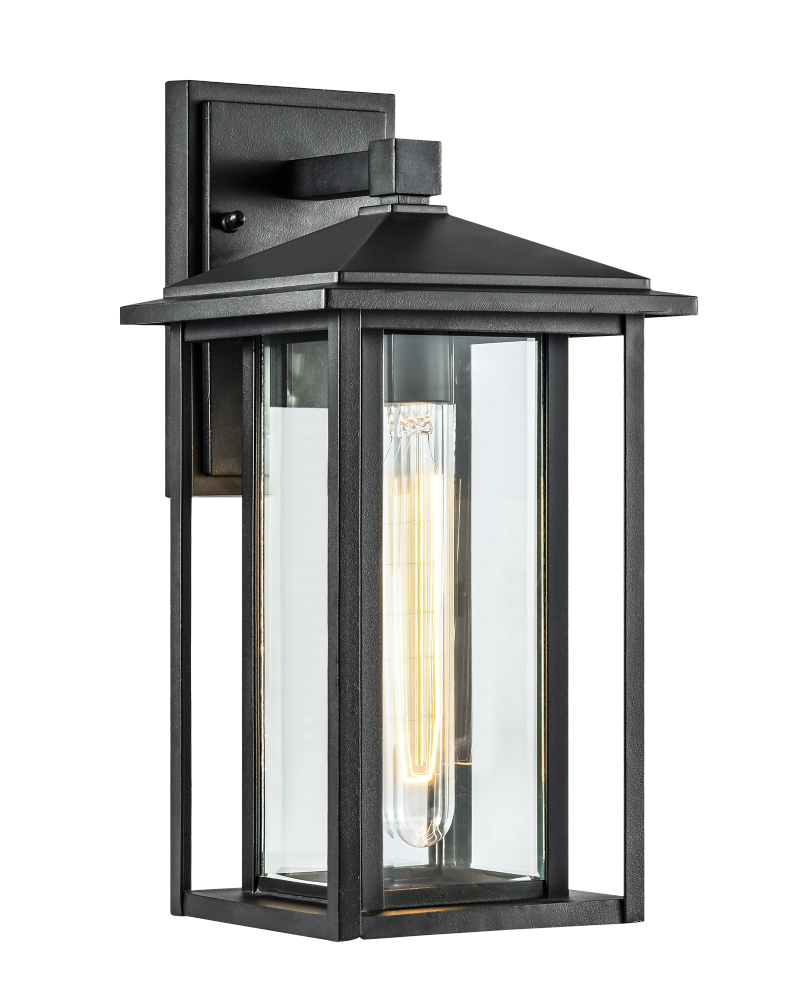 Caldwell Matte Black Outdoor Lighting