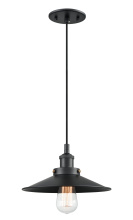 Matteo Lighting C46111BKBK - Bulstrode's Workshop Black Pendant