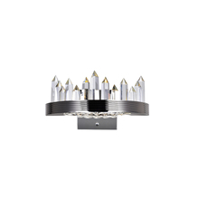 CWI Lighting 1218W12-613 - Agassiz LED Sconce With Polished Nickel Finish