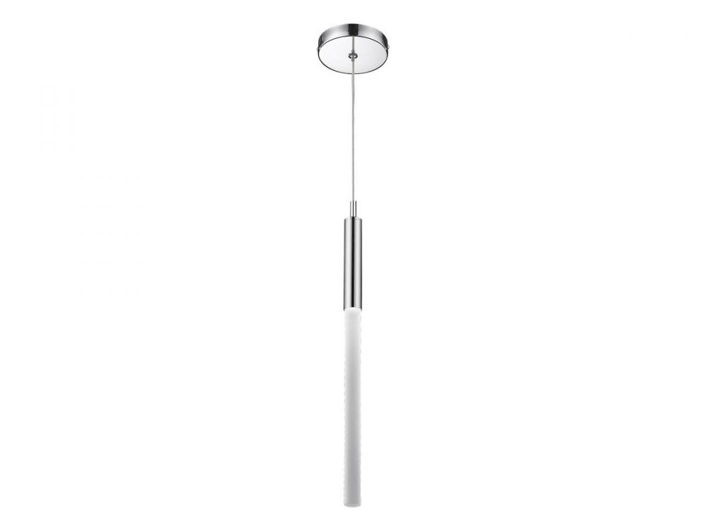Main Street Collection 1 Light Frosted Glass Pendant