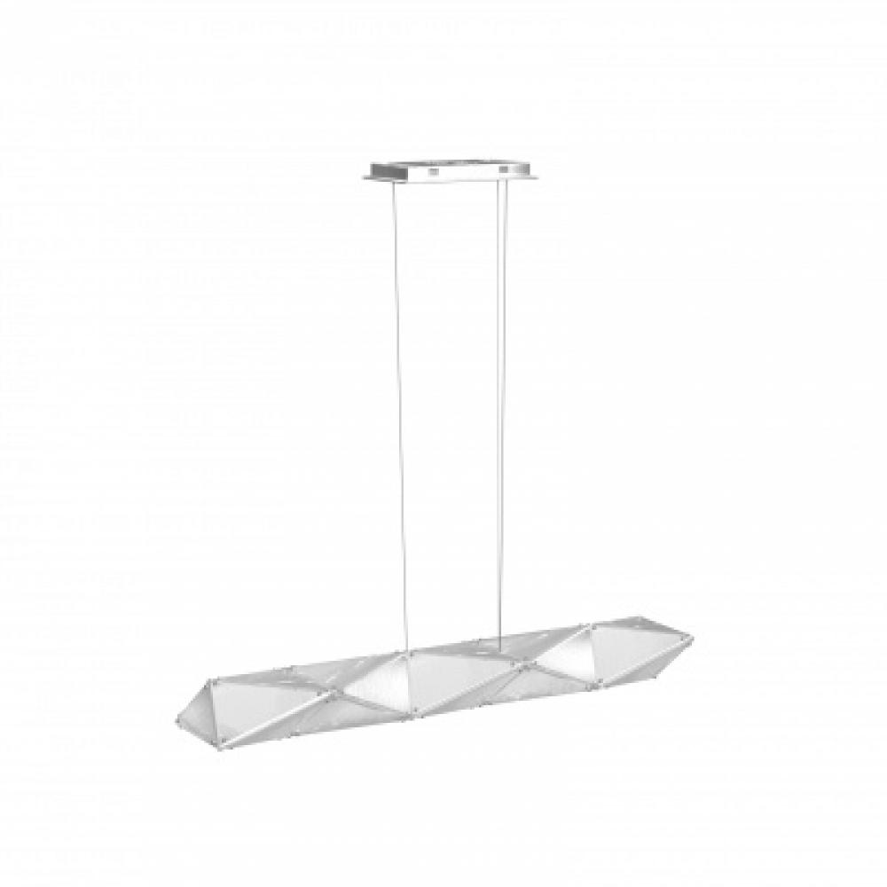 Seoul Etched Acrylic Linear Pendant