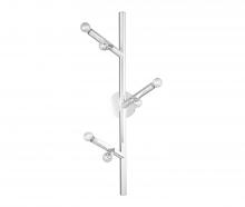 Avenue Lighting HF8886-PN - The Oaks Polished Nickel 6 Light Wall Sconce