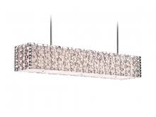 Avenue Lighting HF1700-PN - Ventura Blvd. Metal Oval Pattern Rectangle Hanging Fixture