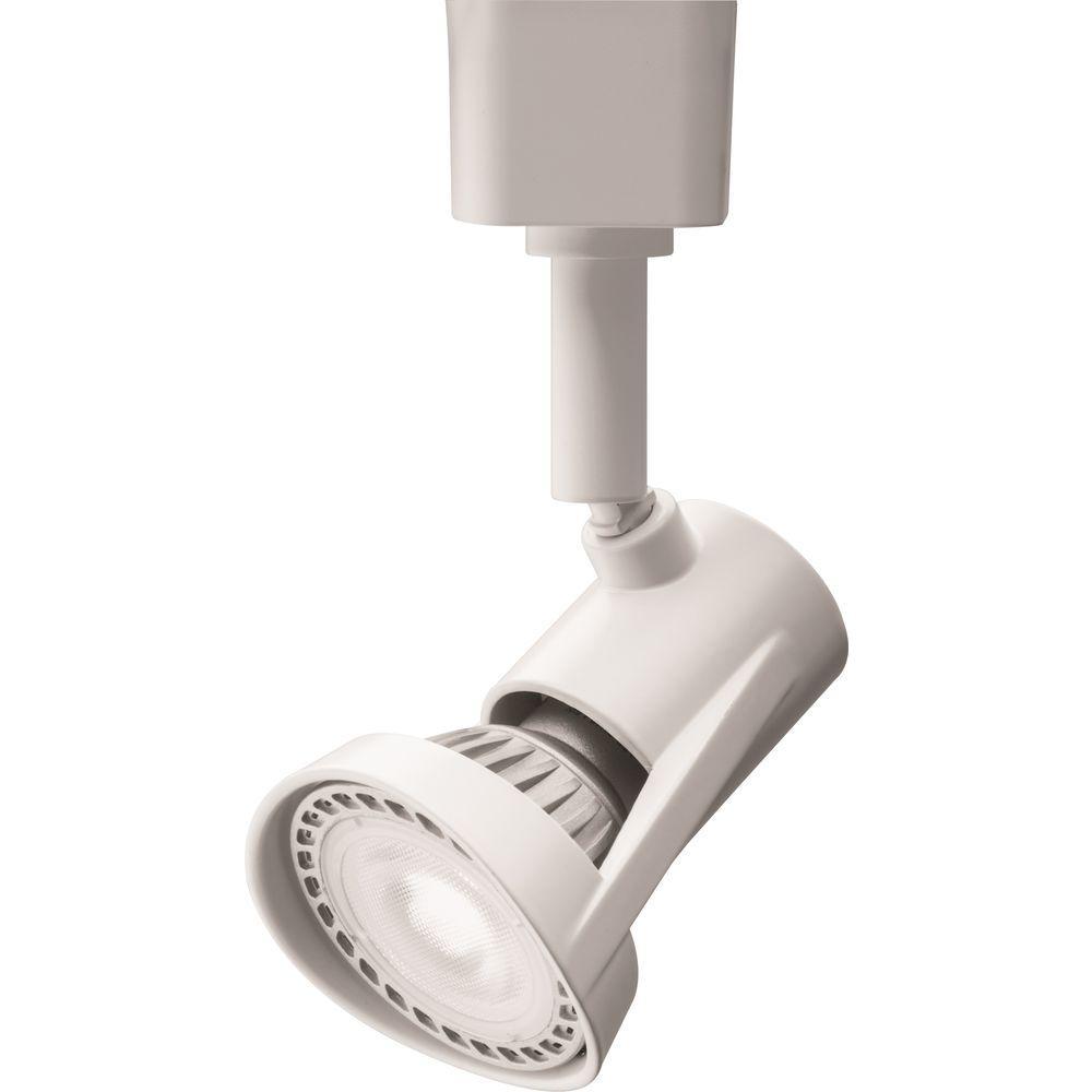 White 2700K LED MR16 GU10 Front Loading Decorative Track Lighting Head