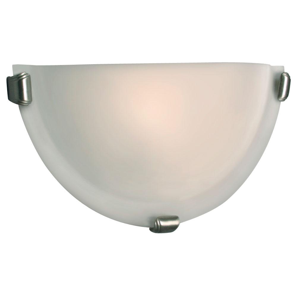Wall Sconce - in Pewter finish with Frosted Glass