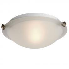 Galaxy Lighting 680112FR-PT-118EB - Flush Mount Ceiling Light - in Pewter finish with Frosted Glass