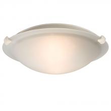 Galaxy Lighting ES680112FR-WH - Flush Mount Ceiling Light - in White finish with Frosted Glass