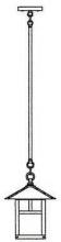 Arroyo Craftsman ESH-9TCS-RC - 9" evergreen stem hung pendant with t-bar overlay