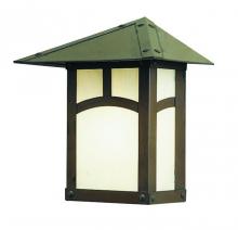 Arroyo Craftsman EW-7EGW-S - 7" evergreen flush wall mount without overlay (empty)