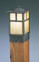 Arroyo Craftsman MPC-5EF-BZ - 5" mission square post cap without overlay (empty)