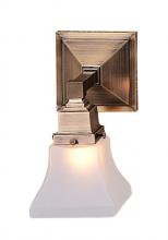 Arroyo Craftsman RS-1-BK - ruskin one light sconce