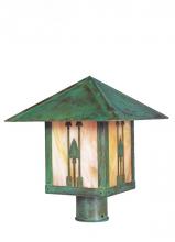 Arroyo Craftsman TRP-12ARM-S - 12" timber ridge post mount with arrow filigree