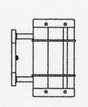 Arroyo Craftsman VS-9NRGW-RC - 9" valencia sconce - no roof