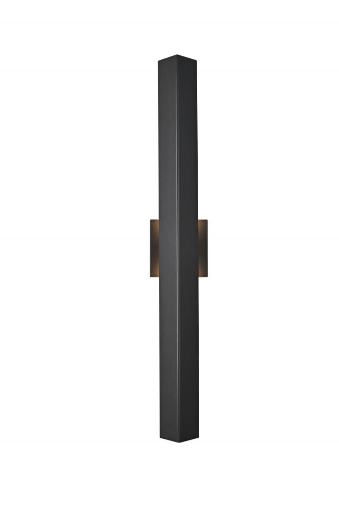 Wall Sconse W4.7"D3.5"H30" Black