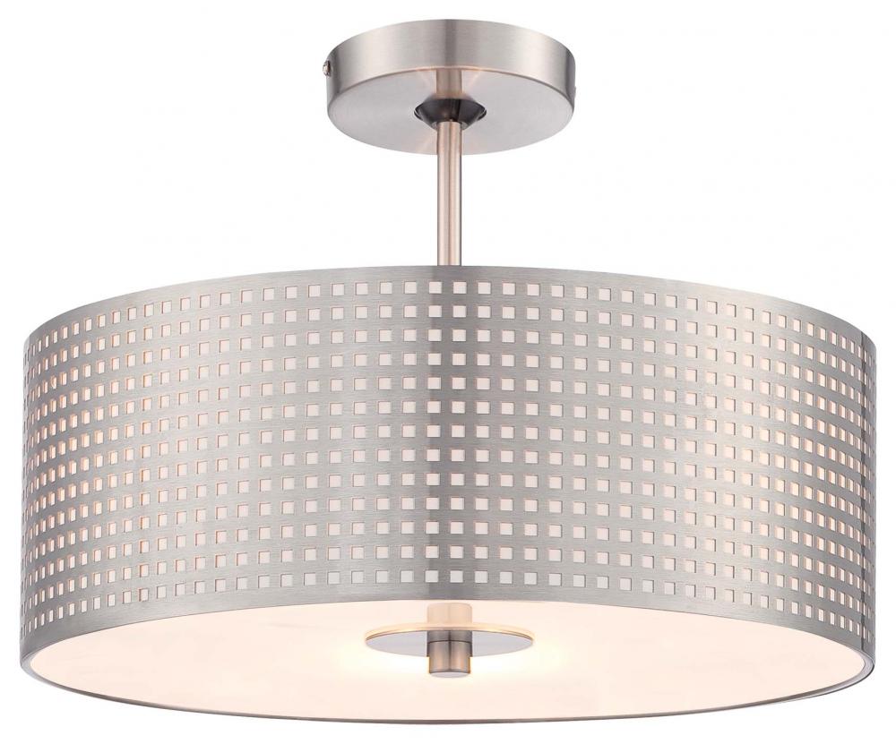 GRID™ - 3 LIGHT SEMI FLUSH