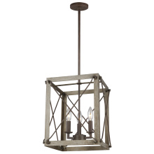 Visual Comfort & Co. Studio Collection 6526303EN-872 - Thornwood Small Three Light Hall / Foyer