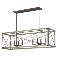Visual Comfort & Co. Studio Collection 6626308EN-872 - Thornwood Eight Light Island Pendant
