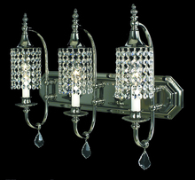 Framburg 2049 PS - 3-Light Polished Silver Princessa Dining Chandelier