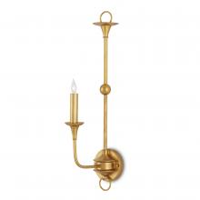 Currey 5000-0213 - Nottaway Gold Single-Light Wall Sconce