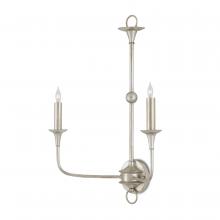 Currey 5000-0218 - Nottaway Champagne Double-Light Wall Sconce
