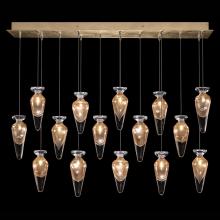 Fine Art Handcrafted Lighting 100023-22ST - Essence 49"W Rectangular Pendant